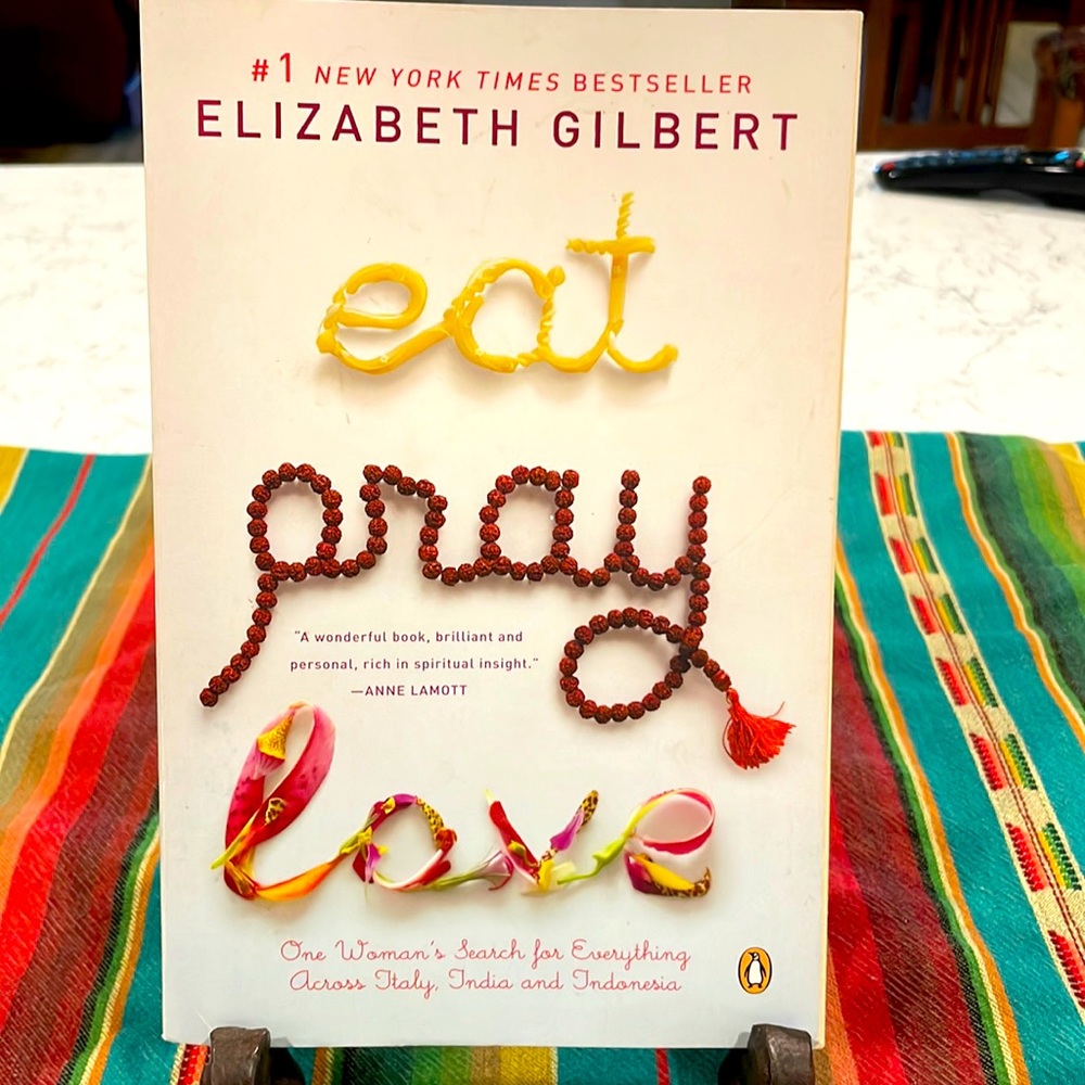 Eat, Pray, Love book 📚